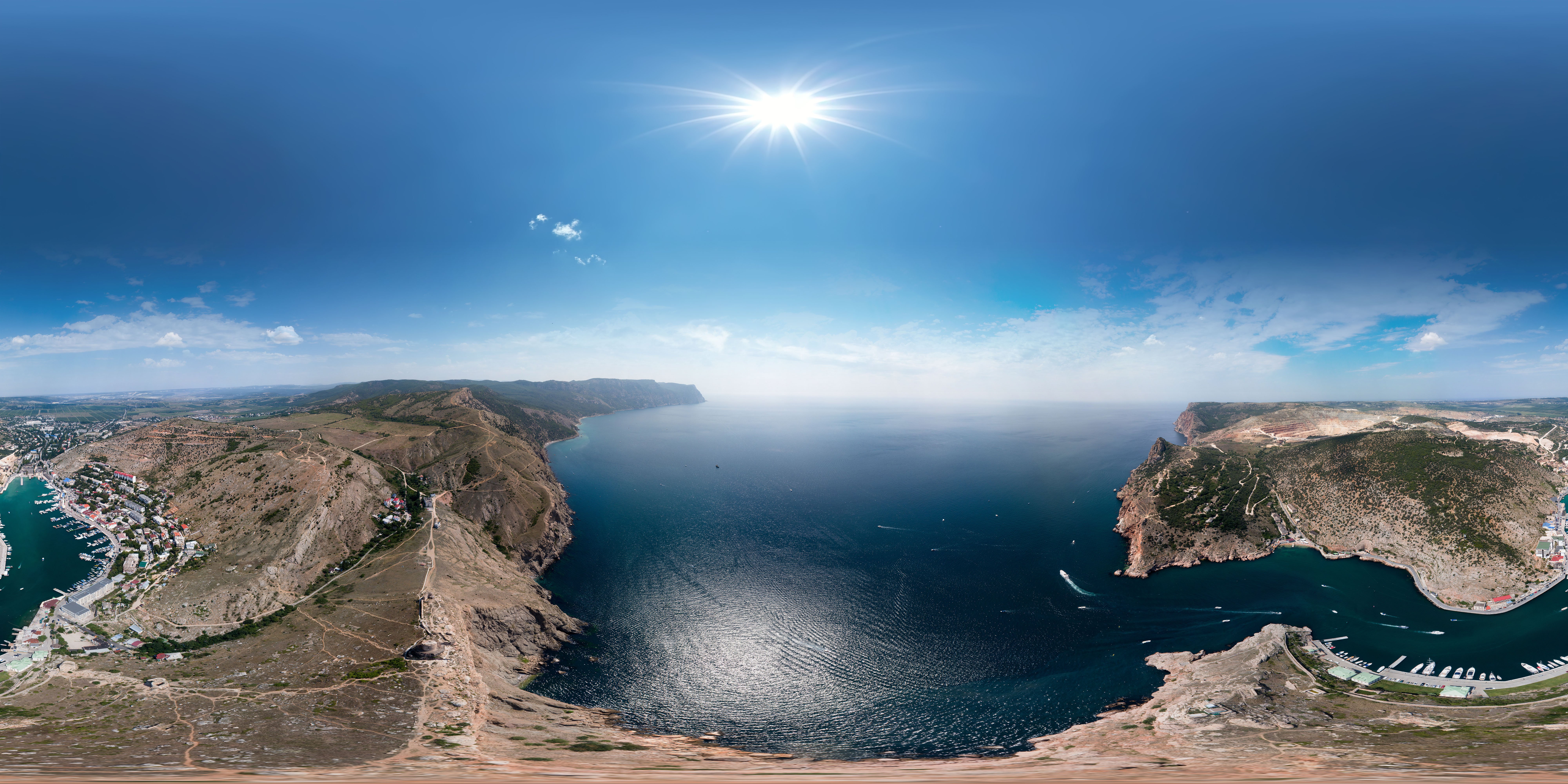 Балаклава Крым панорама 360