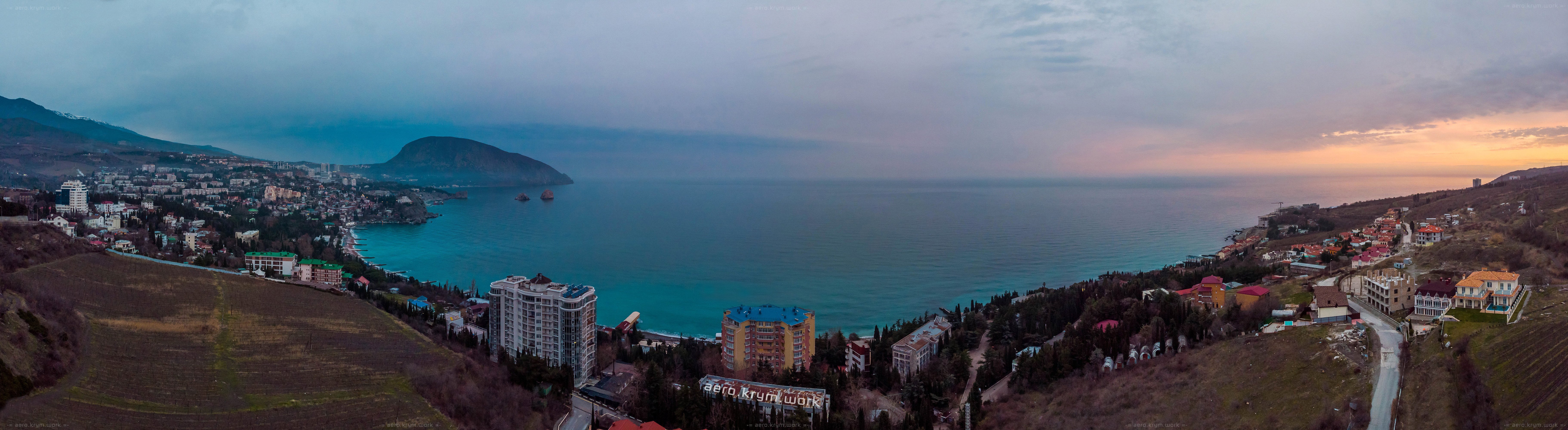 Панорамы Крыма Алушта