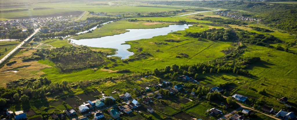 вдали от городской суеты, Ульяновск - Фото с квадрокоптера