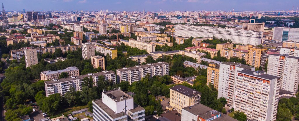 г. Москва, Духовской переулок,  - Фото с квадрокоптера