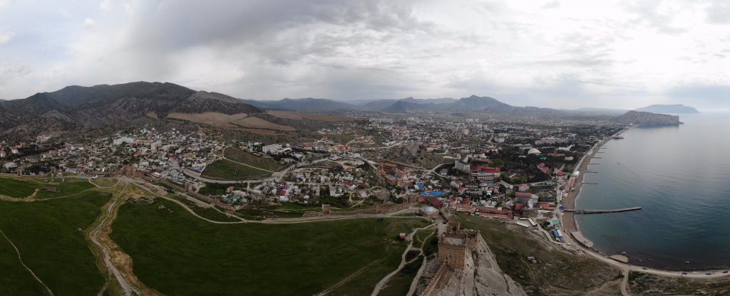 судак,  - Фото с квадрокоптера