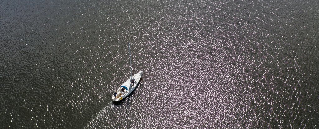 Навстречу солнцу,  - Фото с квадрокоптера