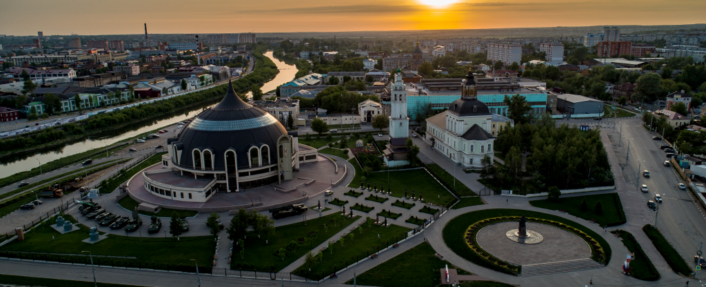 Тульская площадь,  - Фото с квадрокоптера