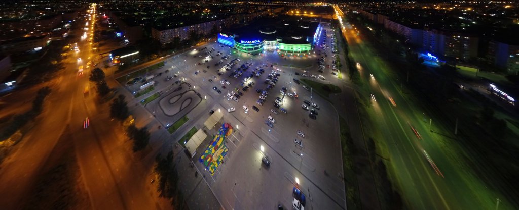 Волгомолл, Волжский - Фото с квадрокоптера