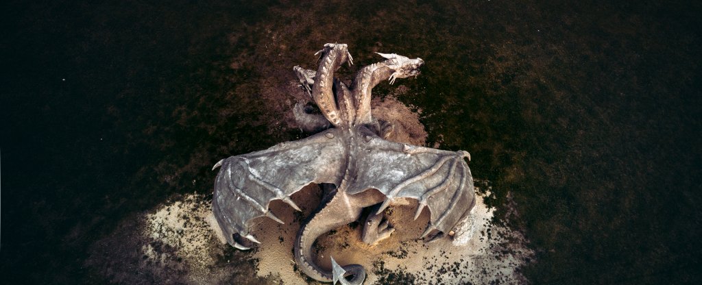 дракон, Липецк - Фото с квадрокоптера