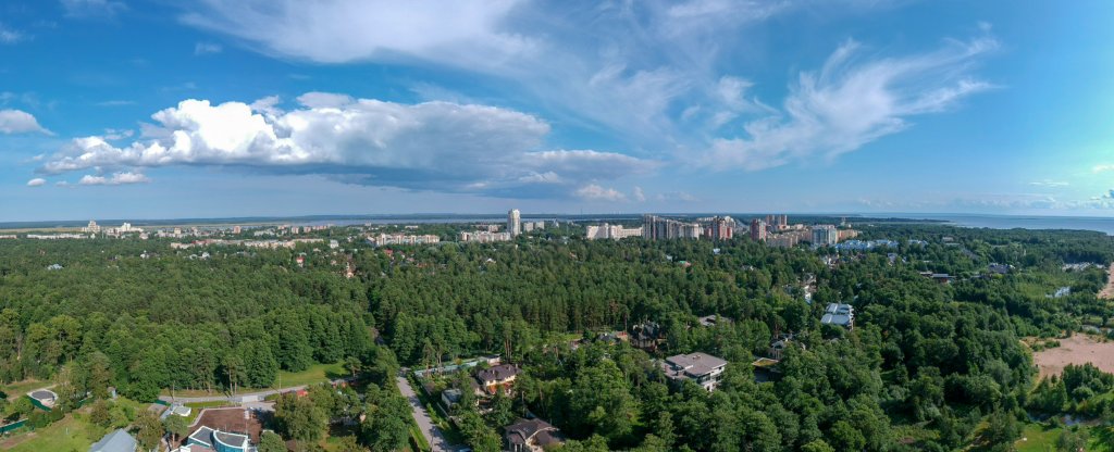 Сестрорецк, Сестрорецк - Фото с квадрокоптера