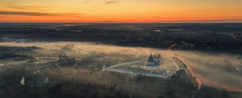 Ново-Иерусалимский монастырь, Истра - Фото с квадрокоптера