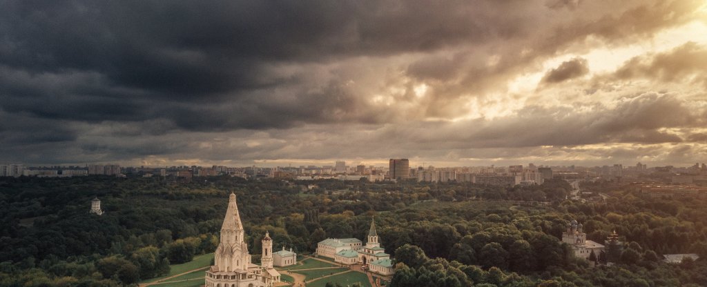 Коломенское, Москва - Фото с квадрокоптера