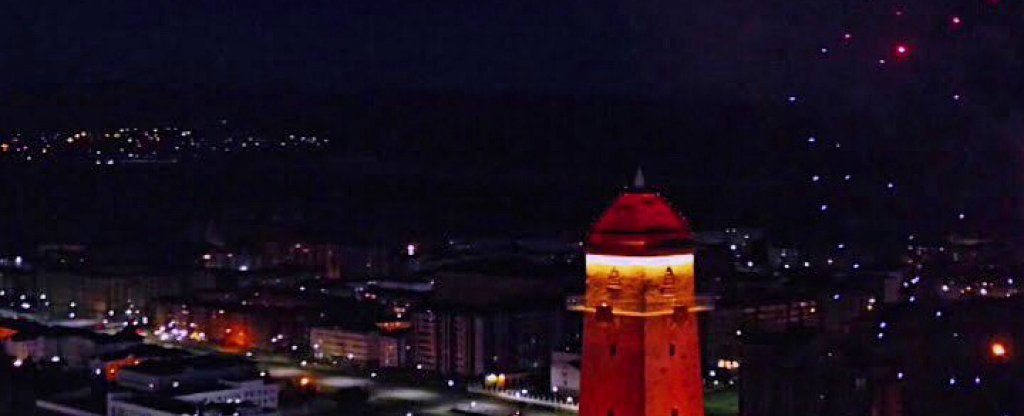 Башня, Магас - Фото с квадрокоптера