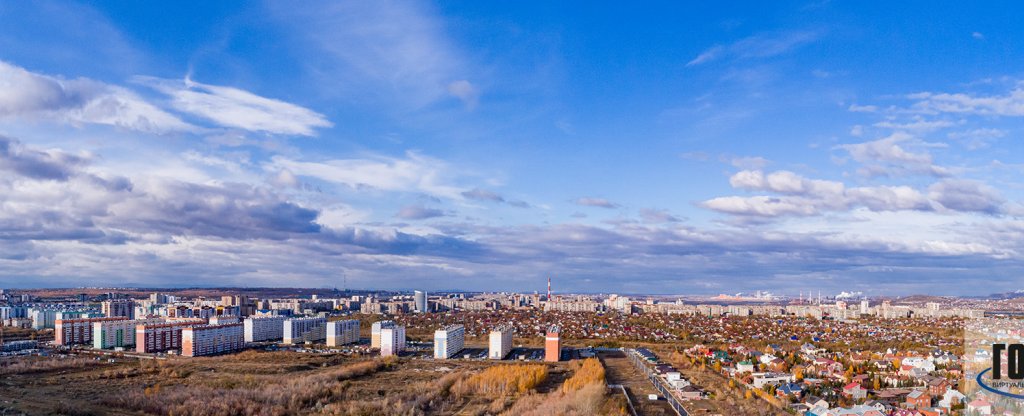 Южная часть Магнитогорска,  - Фото с квадрокоптера