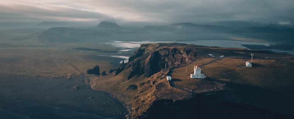 Исландия,  - Фото с квадрокоптера