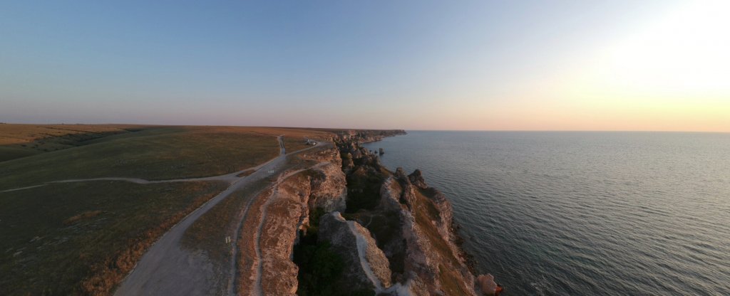 урочище Джангуль, Черноморское - Фото с квадрокоптера