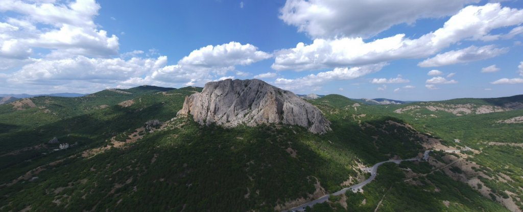 гора Парсук-Кая, Судак - Фото с квадрокоптера