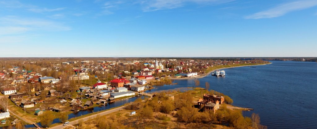 город Мышкин,  - Фото с квадрокоптера