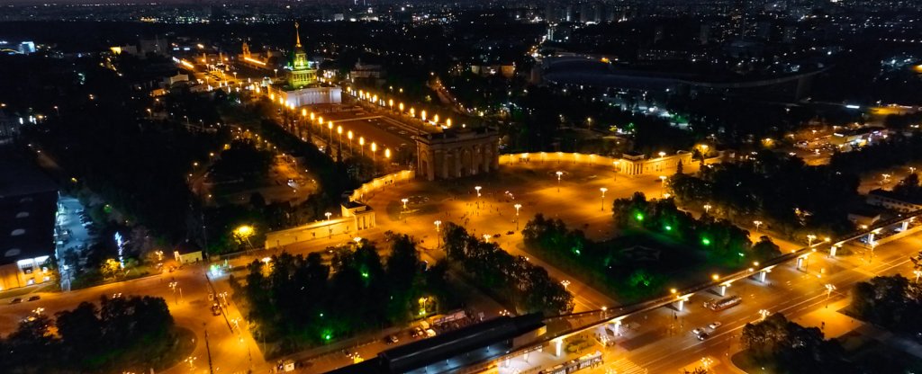 VDNH, Москва - Фото с квадрокоптера