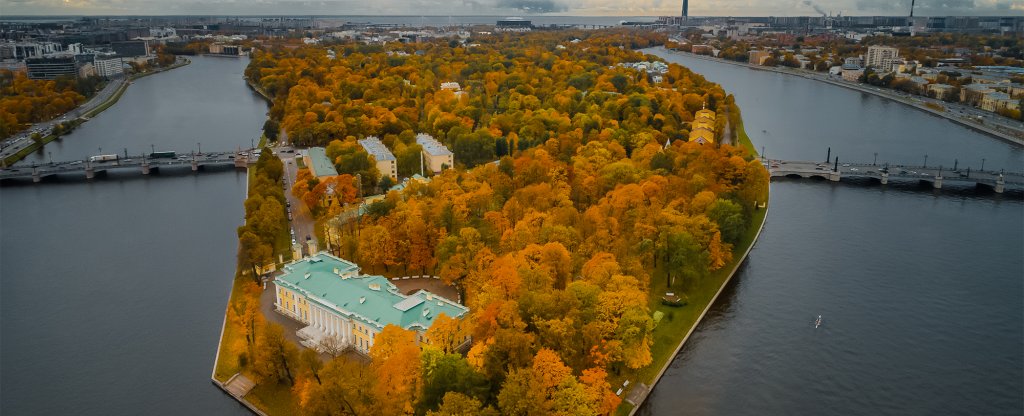Каменный остров,  - Фото с квадрокоптера