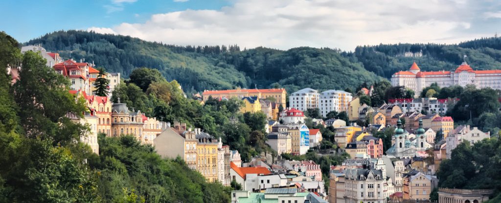 Karlovy Vary ,  - Фото с квадрокоптера