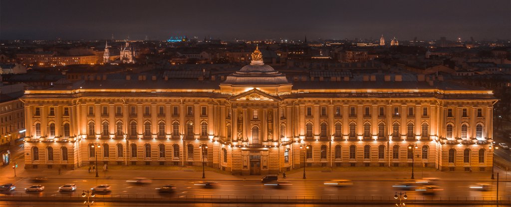 Научно-исследовательский музей при Российской академии художеств,  - Фото с квадрокоптера