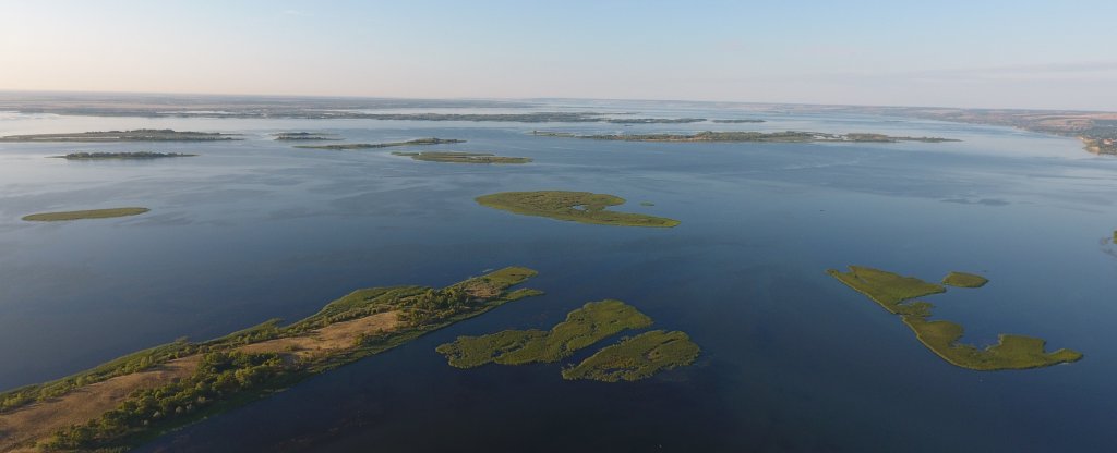 Волга, Саратов - Фото с квадрокоптера