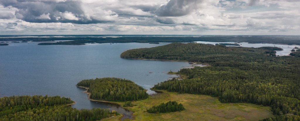 Аргазинское водохранилище - Челябинская Область,  - Фото с квадрокоптера