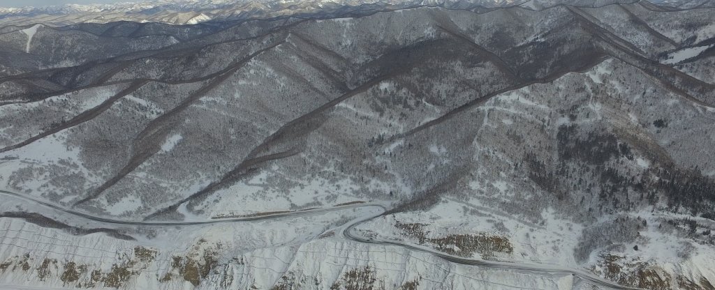 Чеховский перевал,  - Фото с квадрокоптера