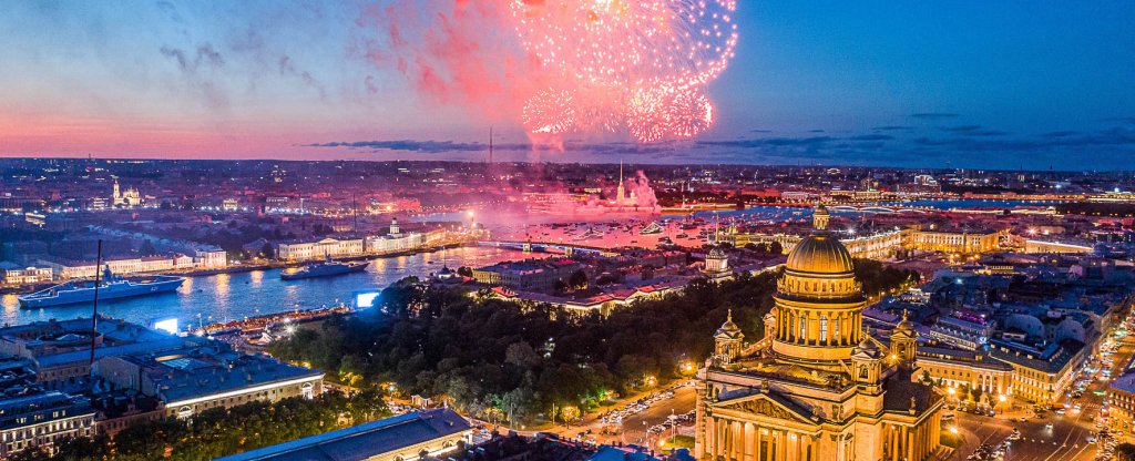 день ВМФ, Санкт-Петербург - Фото с квадрокоптера