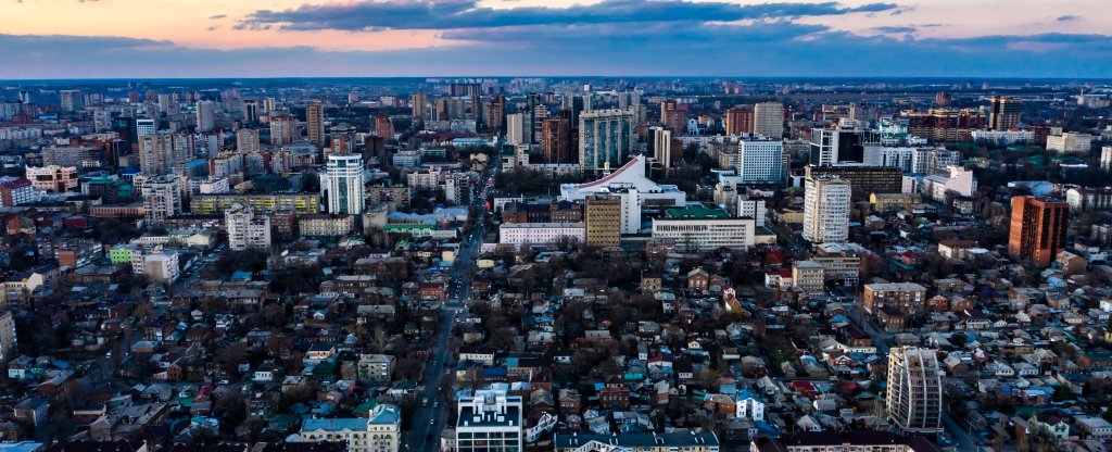 Вид на Музыкальный театр, Ростов-на-Дону - Фото с квадрокоптера