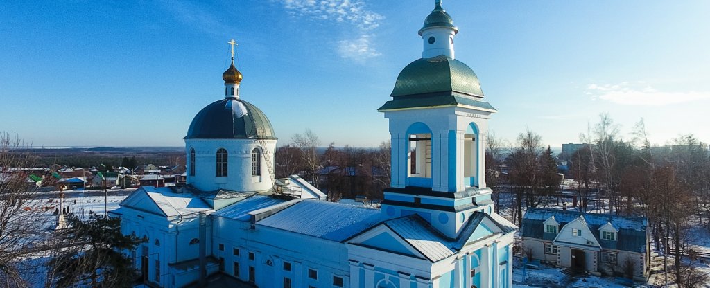 Христорождественский собор, Уварово - Фото с квадрокоптера