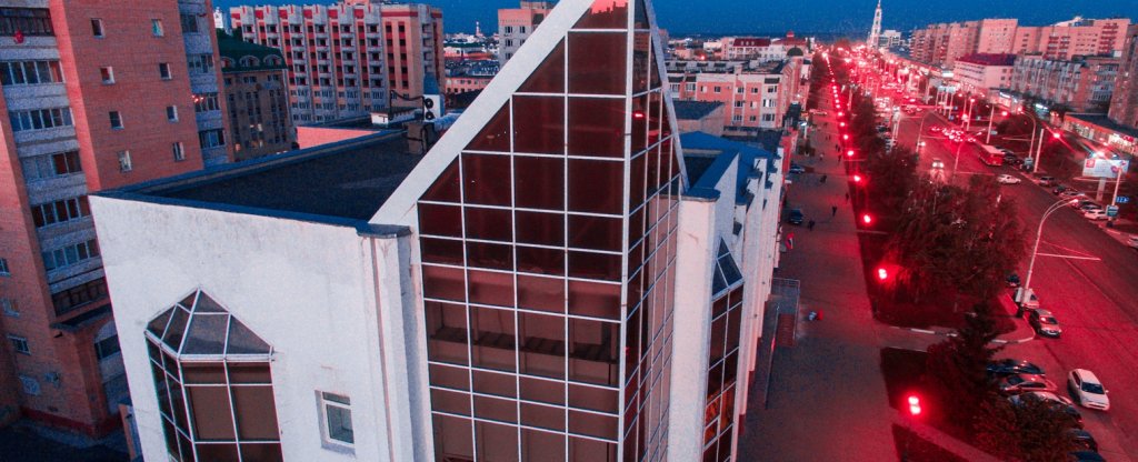 Здание ФНС Тамбова,  - Фото с квадрокоптера