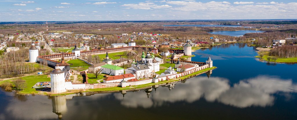 Кирилло-Белозерский монастырь, Кириллов - Фото с квадрокоптера