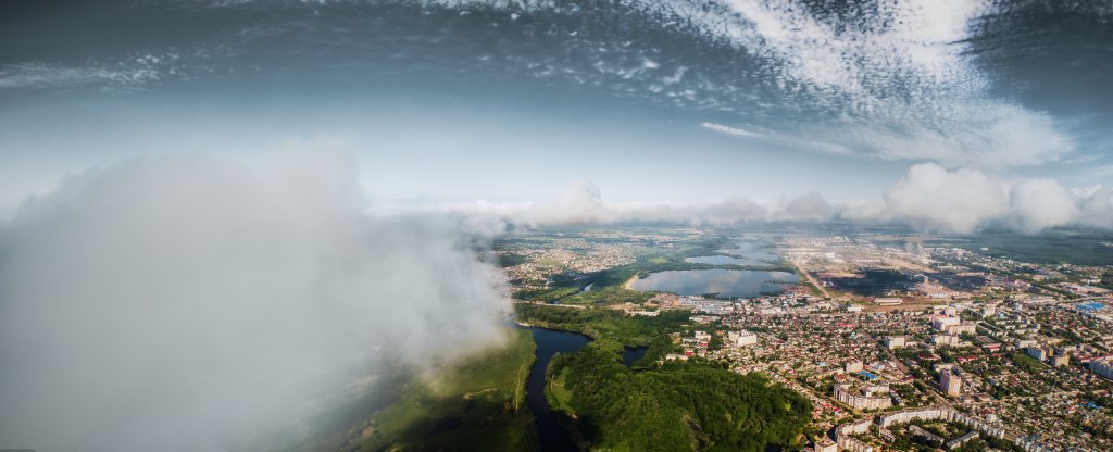 8k panorama, Брянск - Фото с квадрокоптера