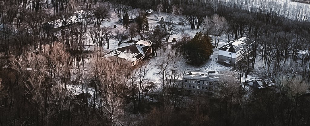 р. Урал, Оренбург - Фото с квадрокоптера