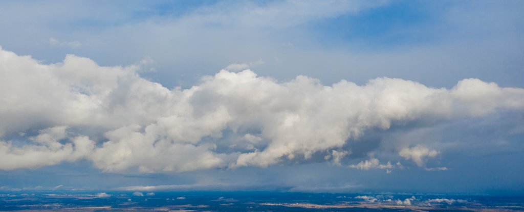 Облака,  - Фото с квадрокоптера