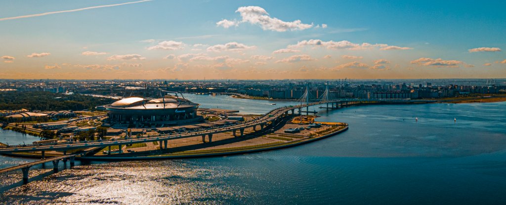 Фотосъемка с видом на Санкт-Петербург, Санкт-Петербург - Фото с квадрокоптера