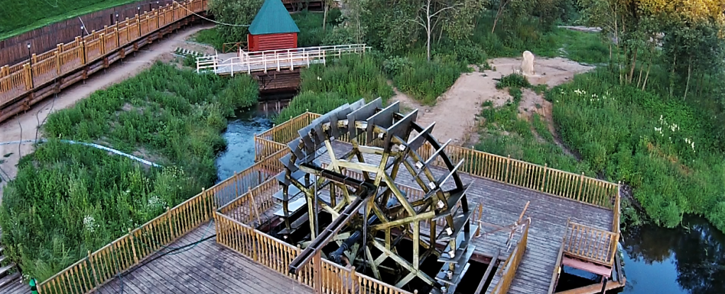 Серия магнитиков Радонеж,  - Фото с квадрокоптера