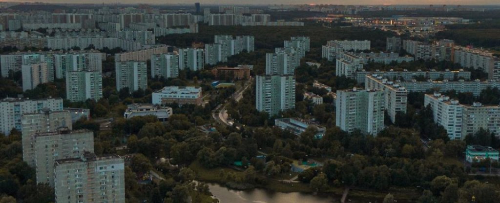 Вдохновленный историей о Чернобыльской АЭС,  - Фото с квадрокоптера