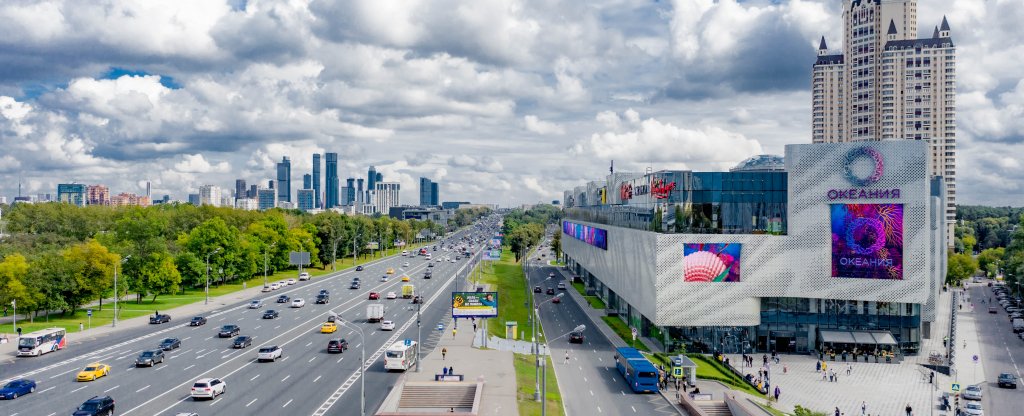 ТРЦ Океания, Москва,  - Фото с квадрокоптера