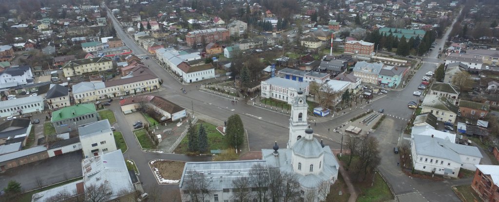 Таруса, Таруса - Фото с квадрокоптера