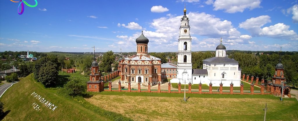 МО, Волоколамск, Кремль,  - Фото с квадрокоптера