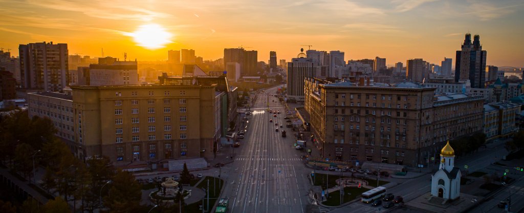 Кирова, Новосибирск - Фото с квадрокоптера