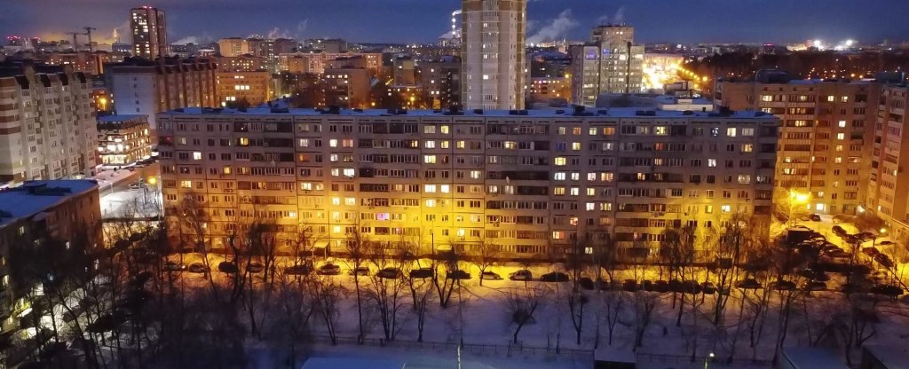 Kazan at night,  - Фото с квадрокоптера