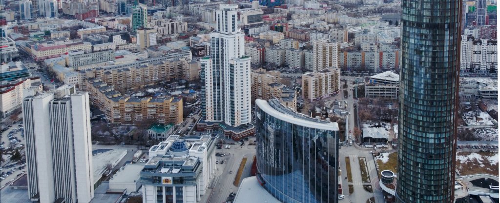 Екатеринбург Сити,  - Фото с квадрокоптера