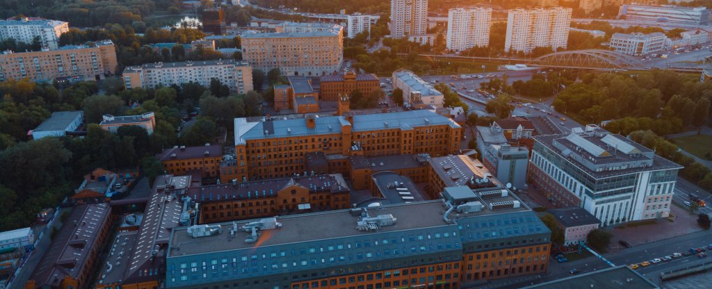 Даниловская Мануфактура, Москва - Фото с квадрокоптера
