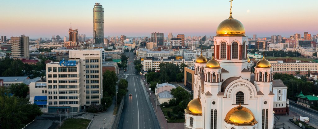 Храм на Крови, Екатеринбург - Фото с квадрокоптера