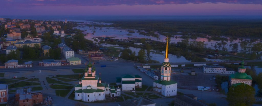 Соликамск,  - Фото с квадрокоптера