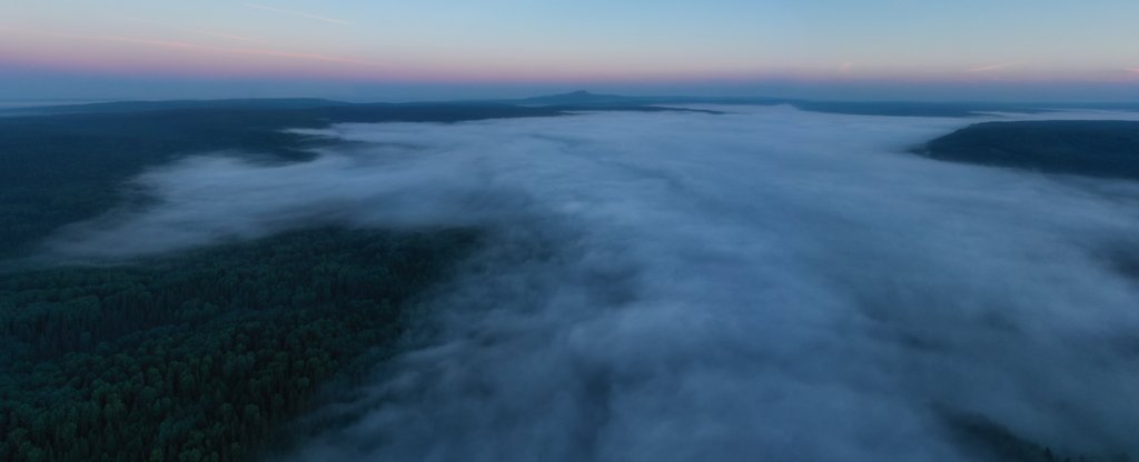 Туман,  - Фото с квадрокоптера