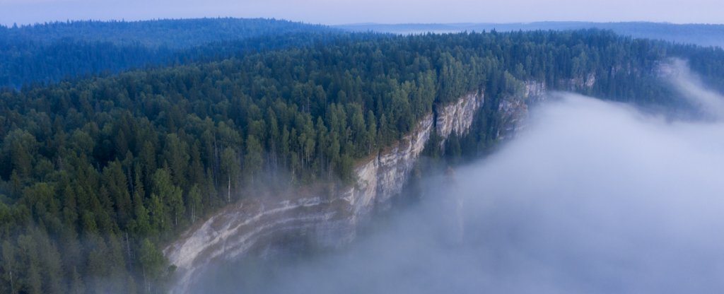 Туман,  - Фото с квадрокоптера