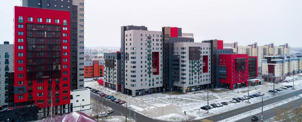 Жилой комплекс «Созвездие» (Карелия),  - Фото с квадрокоптера