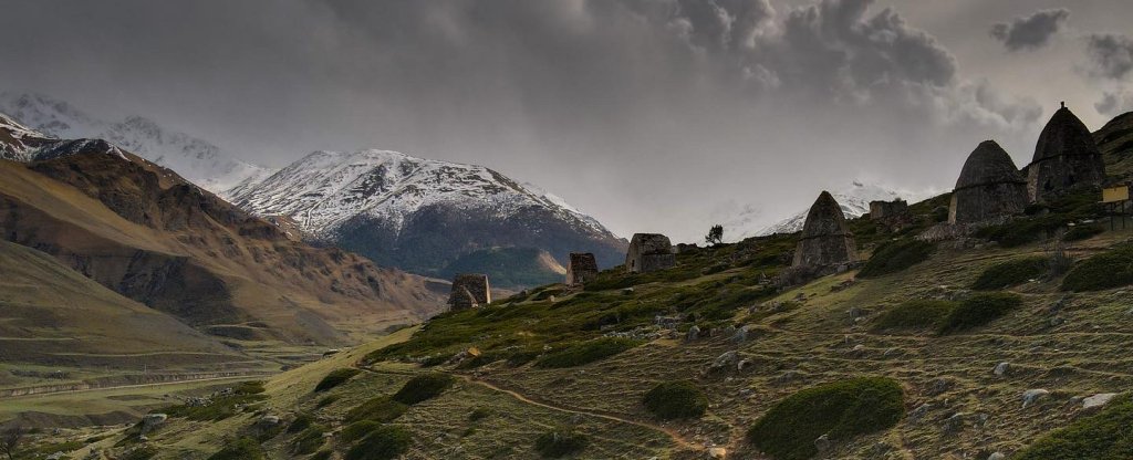 Город мертвых,  - Фото с квадрокоптера