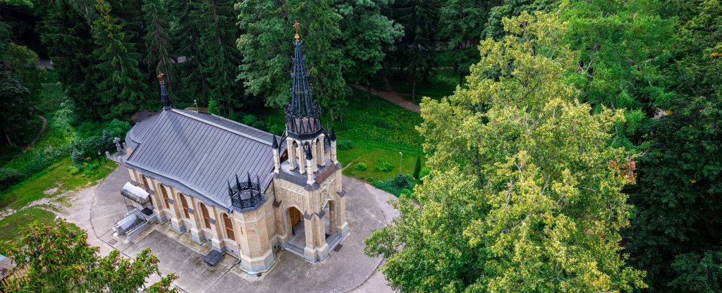 Церковь Петра и Павла, Санкт-Петербург - Фото с квадрокоптера